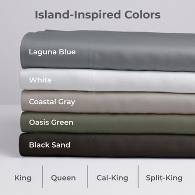 Cariloha, Retreat Sheets, Laguna Blue