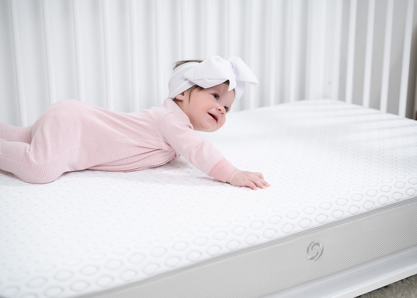 Air-X Performance - Crib and Toddler Mattress - White