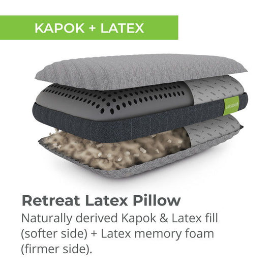 CARILOHA, RETREAT LATEX PILLOW