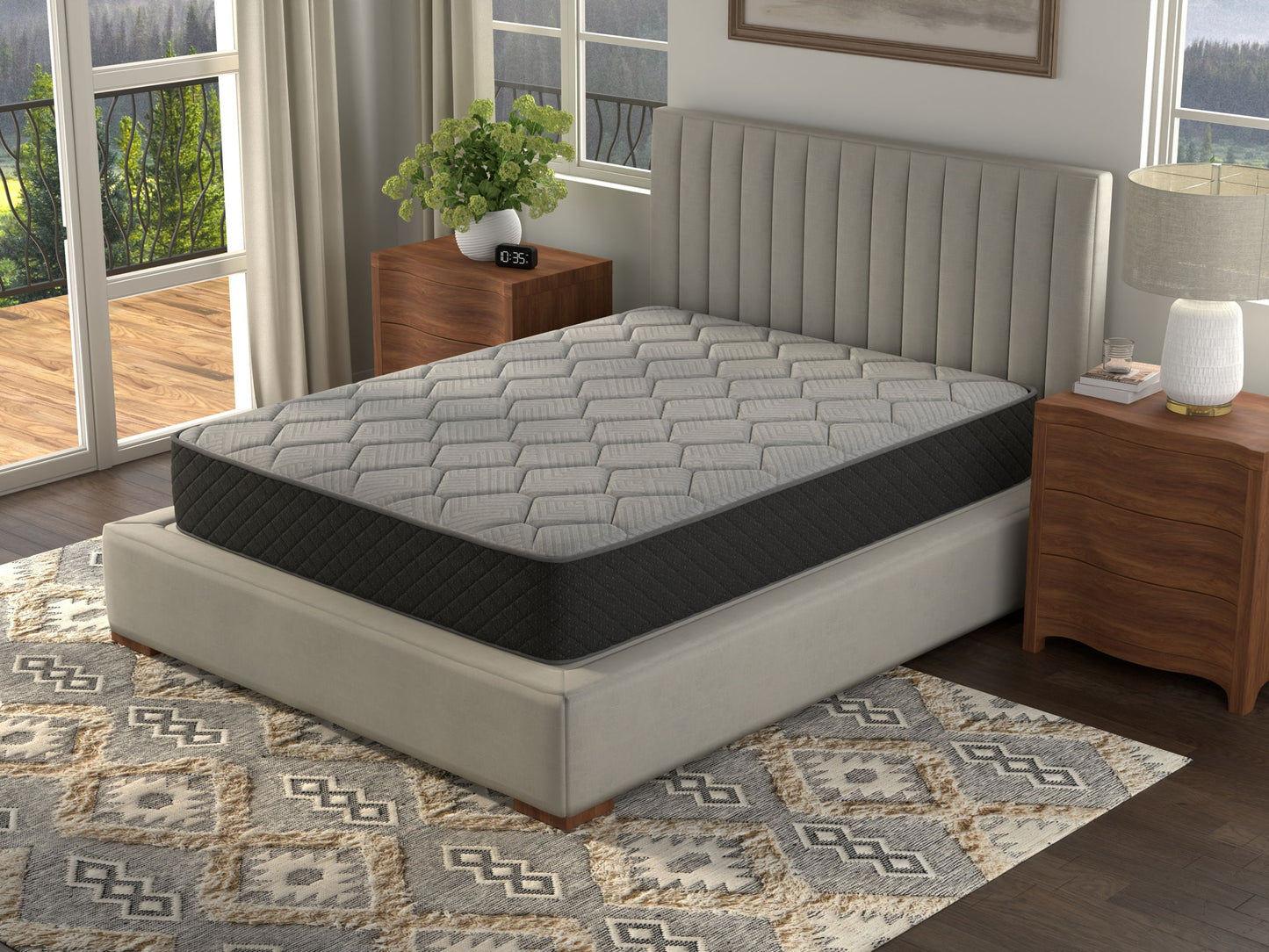 Spring - Lyra Plush Hybrid Mattress