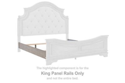 Lodenbay - King Panel Rails - Antique Gray