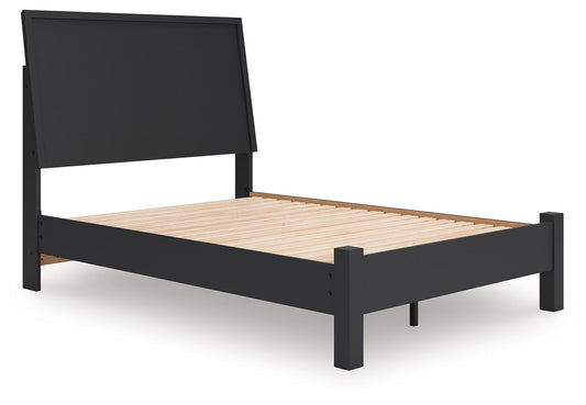 Danziar - Panel Bed With Low Footboard