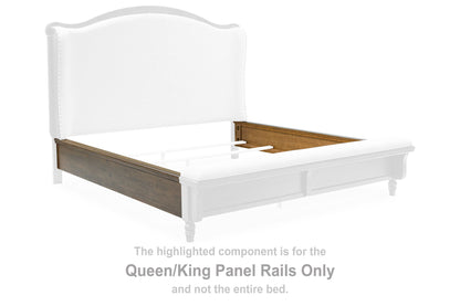 Sturlayne - Queen/King Panel Rails - Brown