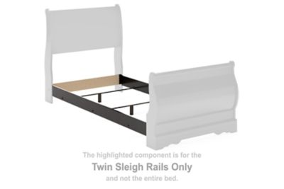 Huey Vineyard - Twin Sleigh Rails - Black