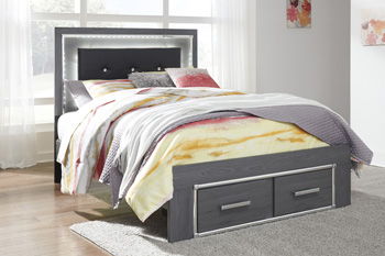 Lodanna - Full Panel Rails - Gray