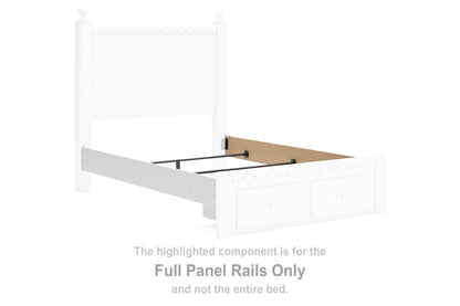Mollviney - Full Panel Rails - White