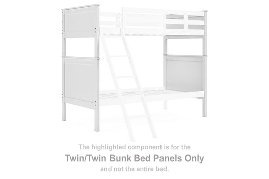 Nextonfort - Twin/Twin Bunk Bed Panels - White