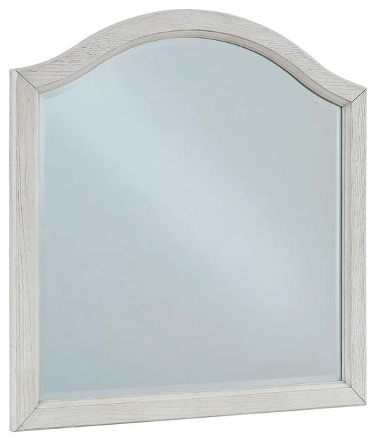 Robbinsdale - Bedroom Mirror - Youth - Antique White