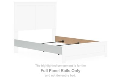 Bostwick Shoals - Full Panel Rails - White