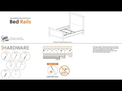 Frandern - Full Panel Rails - Gray