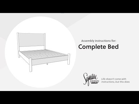 Cadmori - King Upholstered Panel Headboard - Black / White