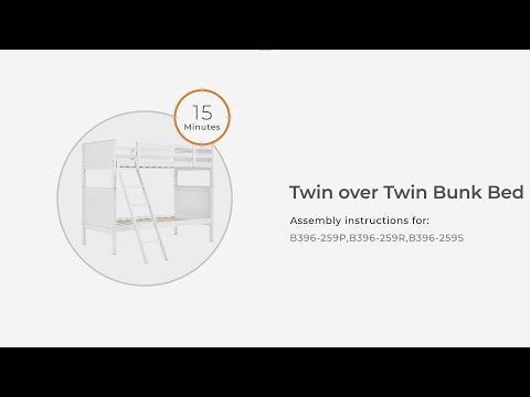 Nextonfort - Twin/Twin Bunk Bed Panels - White